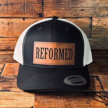 Load image into Gallery viewer, Hat - Reformed - Patch Hat - The Reformed Sage - #reformed# - #reformed_gifts# - #christian_gifts#
