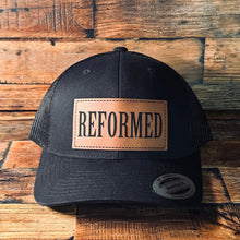 Load image into Gallery viewer, Hat - Reformed - Patch Hat - The Reformed Sage - #reformed# - #reformed_gifts# - #christian_gifts#
