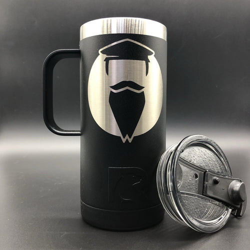 16oz tumbler - Reformed Sage Logo 2 16oz - The Reformed Sage - #reformed# - #reformed_gifts# - #christian_gifts#