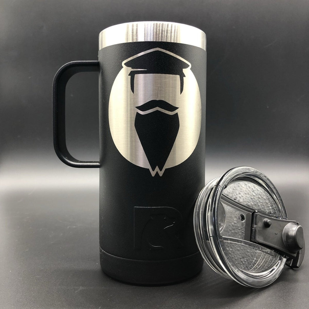 16oz tumbler - Reformed Sage Logo 2 16oz - The Reformed Sage - #reformed# - #reformed_gifts# - #christian_gifts#