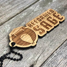 Load image into Gallery viewer, Keyring - Reformed Sage Logo - Keychain - The Reformed Sage - #reformed# - #reformed_gifts# - #christian_gifts#
