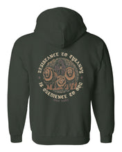 Load image into Gallery viewer, Zip up hoodie - Resistance - Zip Hoodie - The Reformed Sage - #reformed# - #reformed_gifts# - #christian_gifts#
