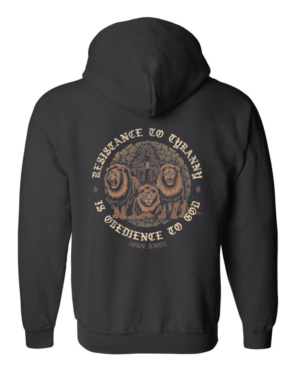 Zip up hoodie - Resistance - Zip Hoodie - The Reformed Sage - #reformed# - #reformed_gifts# - #christian_gifts#