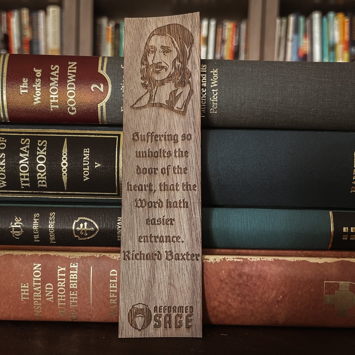 CHRISTIAN BOOKMARKS - Richard Baxter - Bookmark - The Reformed Sage - #reformed# - #reformed_gifts# - #christian_gifts#