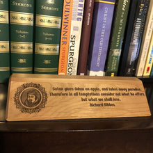 Load image into Gallery viewer, desk plaque - Richard Sibbes - Desk plaque - The Reformed Sage - #reformed# - #reformed_gifts# - #christian_gifts#
