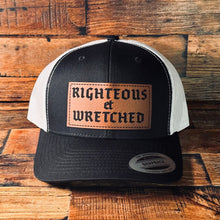 Load image into Gallery viewer, Hat - Righteous et Wretched - Patch Hat - The Reformed Sage - #reformed# - #reformed_gifts# - #christian_gifts#
