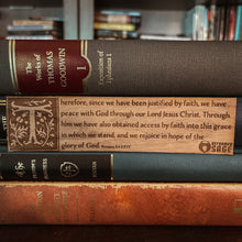 Load image into Gallery viewer, CHRISTIAN BOOKMARKS - Romans - Bookmark - The Reformed Sage - #reformed# - #reformed_gifts# - #christian_gifts#
