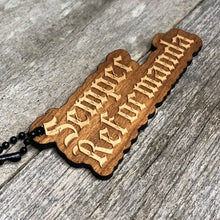 Load image into Gallery viewer, Keyring - Semper Reformanda - Keychain - The Reformed Sage - #reformed# - #reformed_gifts# - #christian_gifts#
