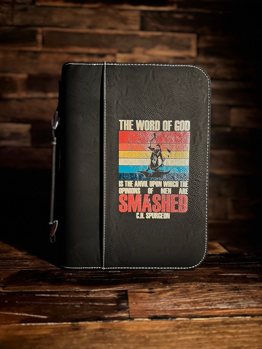 Colored Bible Cover - SMASHED - Colored Bible Cover - The Reformed Sage - #reformed# - #reformed_gifts# - #christian_gifts#
