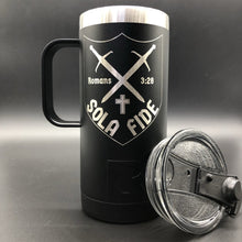 Load image into Gallery viewer, 16oz tumbler - Sola Fide 16oz - The Reformed Sage - #reformed# - #reformed_gifts# - #christian_gifts#
