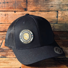 Load image into Gallery viewer, Hat - Sola Fide Seal - UV Patch Hat - The Reformed Sage - #reformed# - #reformed_gifts# - #christian_gifts#
