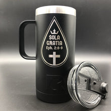 Load image into Gallery viewer, 16oz tumbler - Sola Gratia 16oz - The Reformed Sage - #reformed# - #reformed_gifts# - #christian_gifts#
