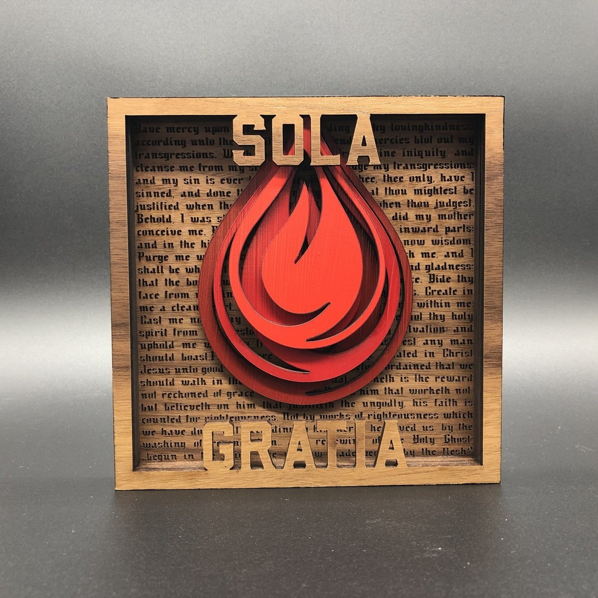 Layered Art - Sola Gratia - The Reformed Sage - #reformed# - #reformed_gifts# - #christian_gifts#