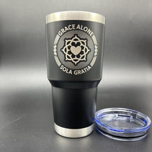 Load image into Gallery viewer, 30oz Tumbler - Sola Gratia Seal - 30oz - The Reformed Sage - #reformed# - #reformed_gifts# - #christian_gifts#

