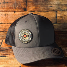 Load image into Gallery viewer, Hat - Sola Gratia Seal - UV Patch Hat - The Reformed Sage - #reformed# - #reformed_gifts# - #christian_gifts#
