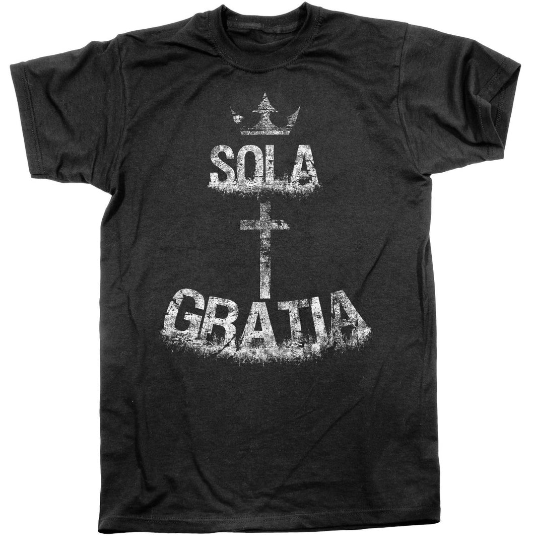 Shirt - Sola Gratia - Tee - The Reformed Sage - #reformed# - #reformed_gifts# - #christian_gifts#