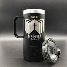 Load image into Gallery viewer, 16oz tumbler - Sola Scriptura 16oz - The Reformed Sage - #reformed# - #reformed_gifts# - #christian_gifts#
