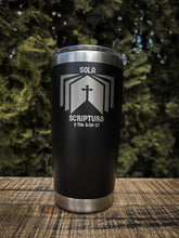 Load image into Gallery viewer, 20oz tumbler - Sola Scriptura 20oz - The Reformed Sage - #reformed# - #reformed_gifts# - #christian_gifts#
