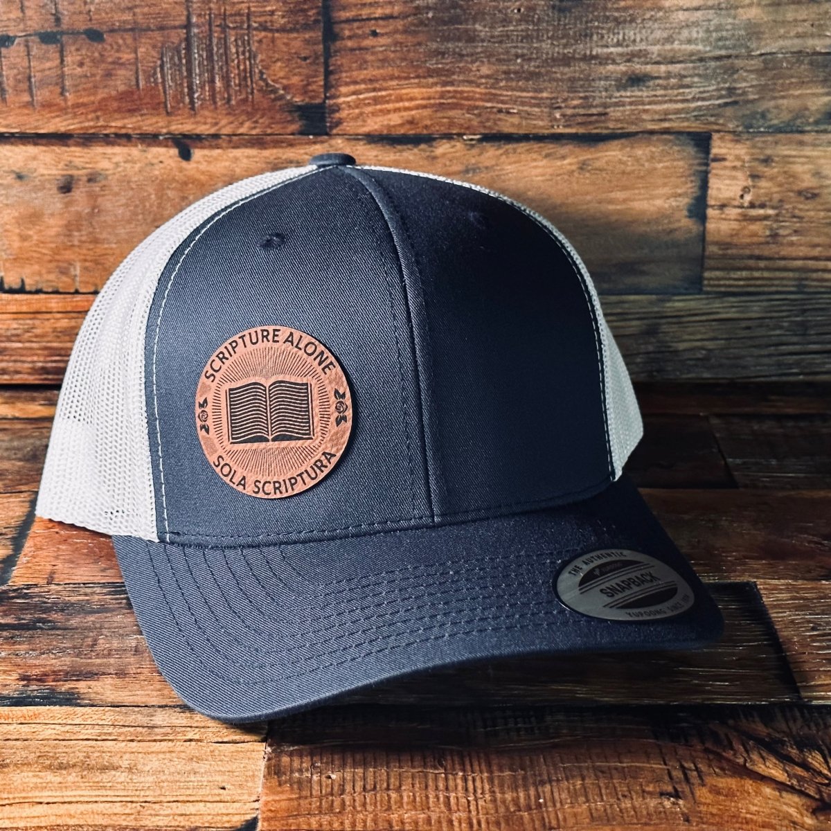 Hat - Sola Scriptura Seal - Patch Hat - The Reformed Sage - #reformed# - #reformed_gifts# - #christian_gifts#