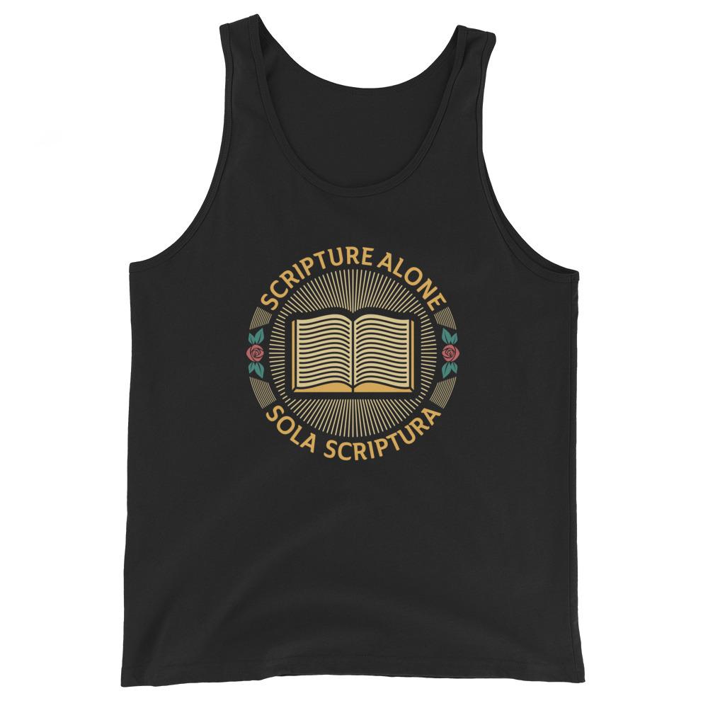 - Sola Scriptura Seal - Tank - The Reformed Sage - #reformed# - #reformed_gifts# - #christian_gifts#