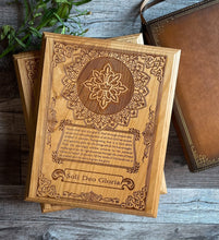 Load image into Gallery viewer, Engravedwood - Soli Deo Gloria - Engraved Wood Art - The Reformed Sage - #reformed# - #reformed_gifts# - #christian_gifts#
