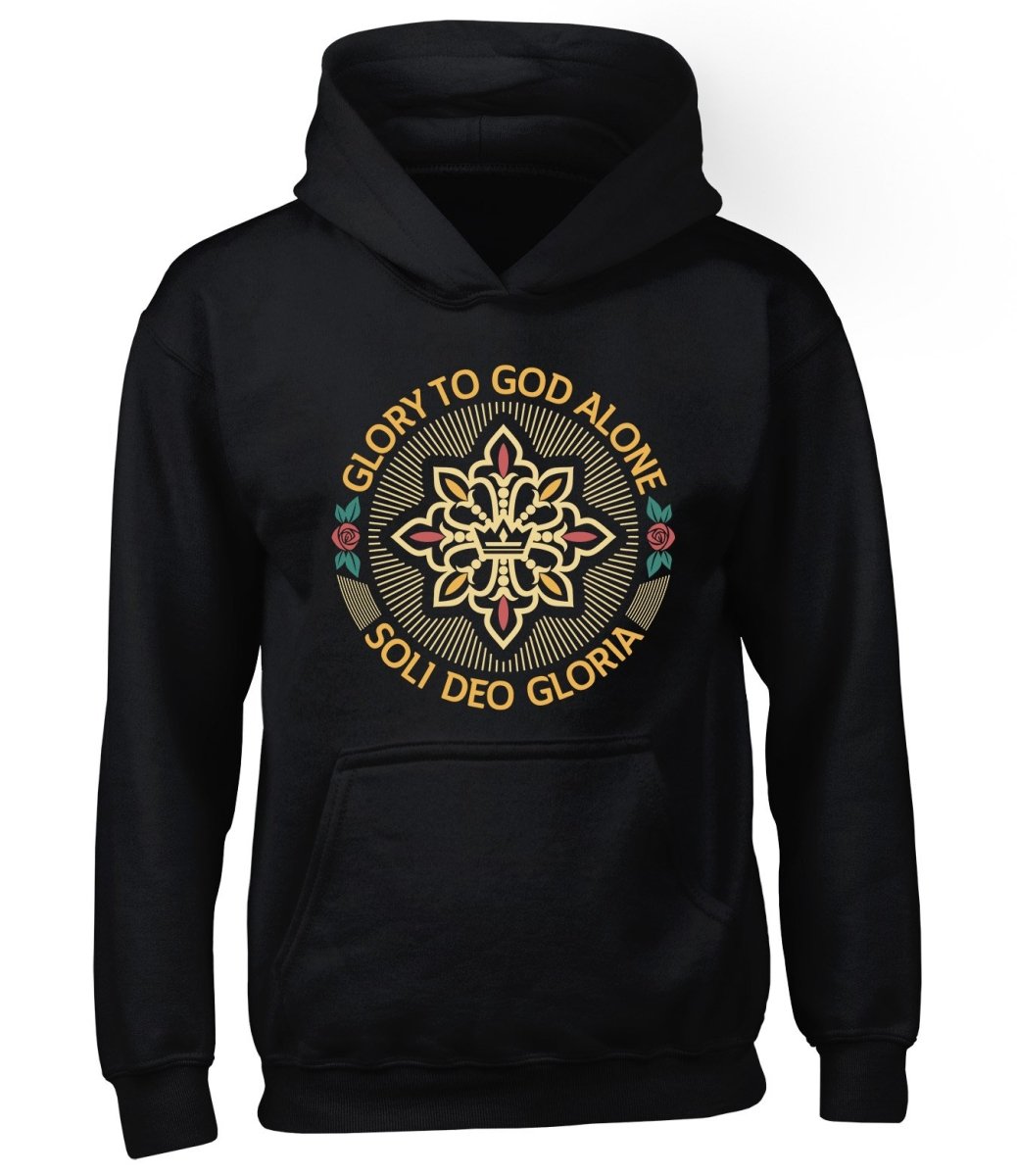 Hoodie - Soli Deo Gloria Seal - Hoodie RETIRED - The Reformed Sage - #reformed# - #reformed_gifts# - #christian_gifts#