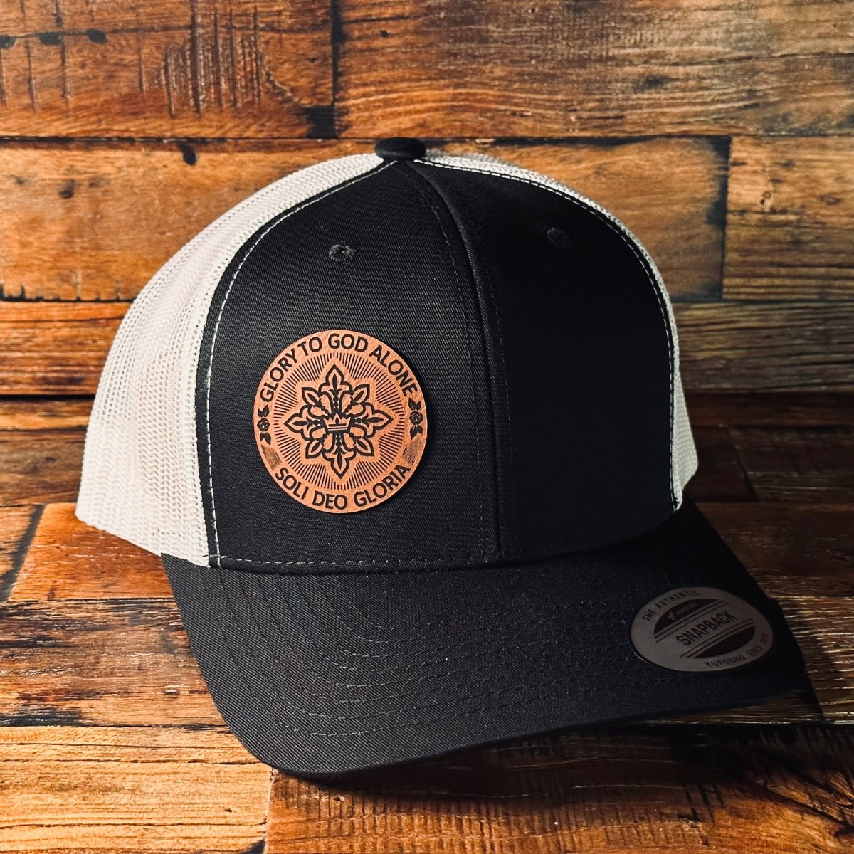 Hat - Soli Deo Gloria Seal - Patch Hat - The Reformed Sage - #reformed# - #reformed_gifts# - #christian_gifts#