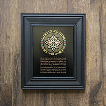 Load image into Gallery viewer, Printed Art - Soli Deo Gloria Seal - Wall Art - The Reformed Sage - #reformed# - #reformed_gifts# - #christian_gifts#
