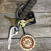Load image into Gallery viewer, Keyring - Solus Christus - Keychain - The Reformed Sage - #reformed# - #reformed_gifts# - #christian_gifts#
