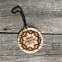 Load image into Gallery viewer, Keyring - Solus Christus - Keychain - The Reformed Sage - #reformed# - #reformed_gifts# - #christian_gifts#
