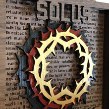 Load image into Gallery viewer, Layered Art - Solus Christus - The Reformed Sage - #reformed# - #reformed_gifts# - #christian_gifts#
