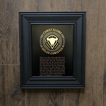Load image into Gallery viewer, Printed Art - Solus Christus Seal - Wall Art - The Reformed Sage - #reformed# - #reformed_gifts# - #christian_gifts#
