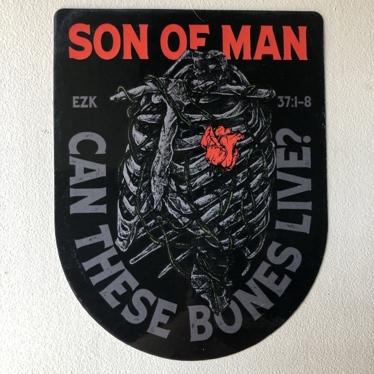 Decal - Son of Man - Decal - The Reformed Sage - reformed - reformed_gifts - christian_gifts