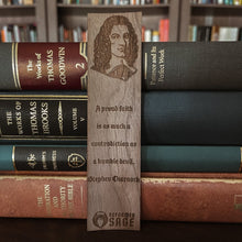 Load image into Gallery viewer, CHRISTIAN BOOKMARKS - Stephen Charnock - Bookmark - The Reformed Sage - #reformed# - #reformed_gifts# - #christian_gifts#
