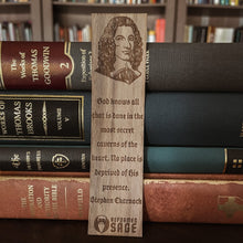 Load image into Gallery viewer, CHRISTIAN BOOKMARKS - Stephen Charnock - Bookmark - The Reformed Sage - #reformed# - #reformed_gifts# - #christian_gifts#
