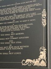 Load image into Gallery viewer, Wall art - Ten Commandments - Wall Art - The Reformed Sage - #reformed# - #reformed_gifts# - #christian_gifts#

