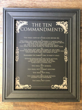 Load image into Gallery viewer, Wall art - Ten Commandments - Wall Art - The Reformed Sage - #reformed# - #reformed_gifts# - #christian_gifts#
