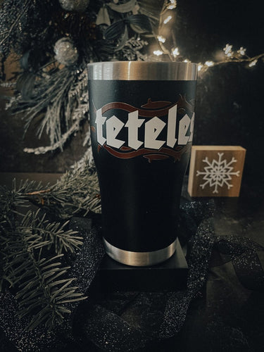 20oz tumbler color - Tetelestai - 20oz UV - The Reformed Sage - #reformed# - #reformed_gifts# - #christian_gifts#
