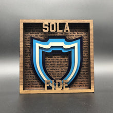 Load image into Gallery viewer, Layered Art - The Five Sola Set - The Reformed Sage - #reformed# - #reformed_gifts# - #christian_gifts#
