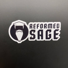 Load image into Gallery viewer, Decal - The Reformed Sage - Decal - The Reformed Sage - #reformed# - #reformed_gifts# - #christian_gifts#
