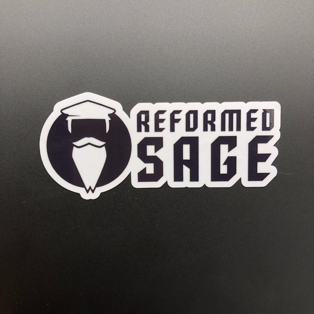 Decal - The Reformed Sage - Decal - The Reformed Sage - #reformed# - #reformed_gifts# - #christian_gifts#