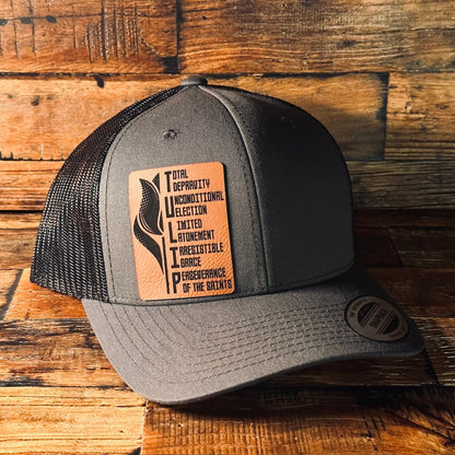 Hat - TULIP - Patch Hat - The Reformed Sage - #reformed# - #reformed_gifts# - #christian_gifts#