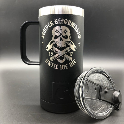 16oz tumbler - Until We Die 16oz - The Reformed Sage - #reformed# - #reformed_gifts# - #christian_gifts#