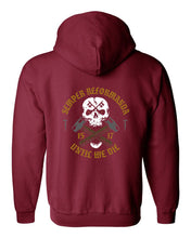 Load image into Gallery viewer, Zip up hoodie - Until We Die - Zip Hoodie - The Reformed Sage - #reformed# - #reformed_gifts# - #christian_gifts#
