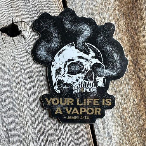 Decal - Vapor - Decal - The Reformed Sage - #reformed# - #reformed_gifts# - #christian_gifts#