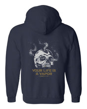 Load image into Gallery viewer, Zip up hoodie - Vapor - Zip Hoodie - The Reformed Sage - #reformed# - #reformed_gifts# - #christian_gifts#
