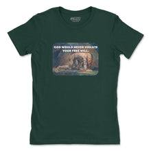 Load image into Gallery viewer, - Violate - Womens Tee - The Reformed Sage - #reformed# - #reformed_gifts# - #christian_gifts#
