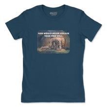 Load image into Gallery viewer, - Violate - Womens Tee - The Reformed Sage - #reformed# - #reformed_gifts# - #christian_gifts#
