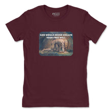 Load image into Gallery viewer, - Violate - Womens Tee - The Reformed Sage - #reformed# - #reformed_gifts# - #christian_gifts#
