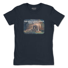 Load image into Gallery viewer, - Violate - Womens Tee - The Reformed Sage - #reformed# - #reformed_gifts# - #christian_gifts#
